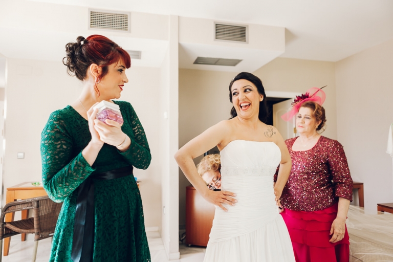 Boda de Azahara y Mari